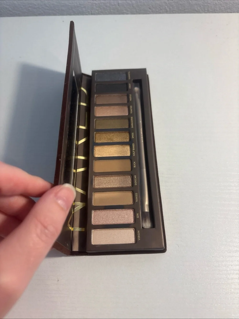 Urban Decay NAKED1 Eyeshadow Palette NEW • Authentic • Velvet Casing *RARE/HTF*.